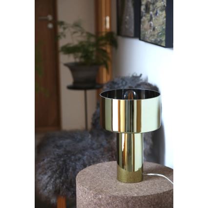 Markslöjd 109145 - Tischleuchte CORIN 1xE27/60W/230V goldfarben
