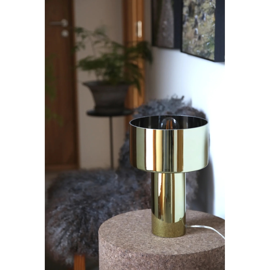 Markslöjd 109145 - Tischleuchte CORIN 1xE27/60W/230V goldfarben