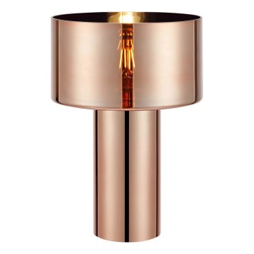 Markslöjd 109146 - Tischlampe CORIN 1xE27/60W/230V Roségold