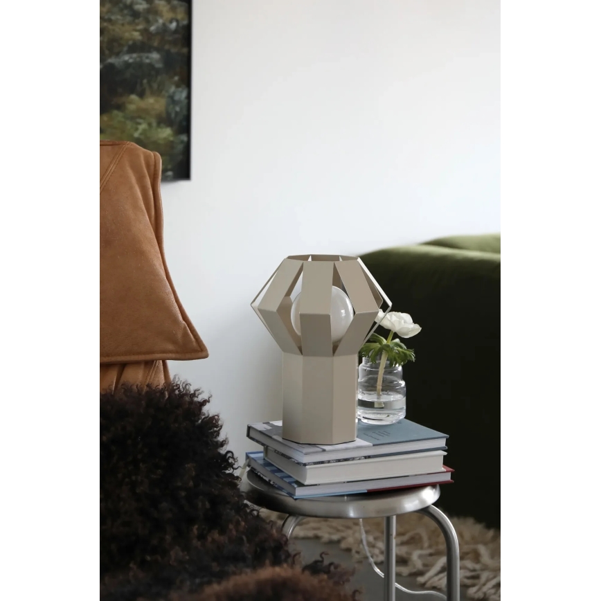 Markslöjd 109147 - Tischlampe OCTA 1xE27/60W/230V cremefarben