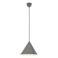 Markslöjd 109162 - Pendelleuchte an Kabel TIP 1xE27/60W/230V Ø 37,5 cm grau