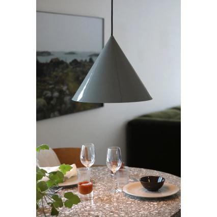 Markslöjd 109162 - Pendelleuchte an Kabel TIP 1xE27/60W/230V Ø 37,5 cm grau