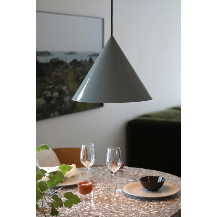 Markslöjd 109162 - Pendelleuchte an Kabel TIP 1xE27/60W/230V Ø 37,5 cm grau