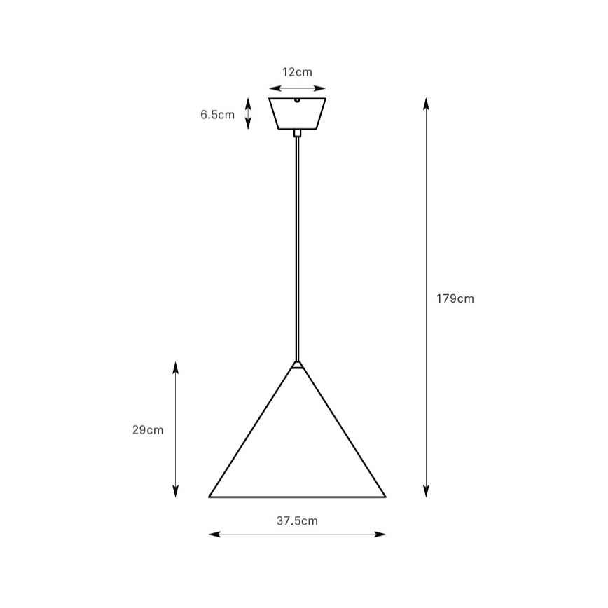 Markslöjd 109163 - Pendelleuchte mit Kabel TIP 1xE27/60W/230V Ø 37,5 cm glänzender Chrom
