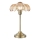 Markslöjd 109180 - Tischlampe KURAGE 1xE27/60W/230V Messing/rauchbeige