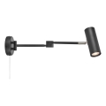 Markslöjd 109181 - Dimmbare LED-Wandleuchte ARLO LED/4,9W/230V schwarz