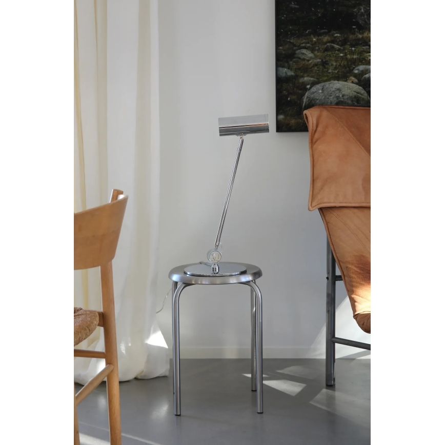 Markslöjd 109184 - Dimmbare LED-Tischlampe ARLO LED/4,9W/230V, glänzender Chrom