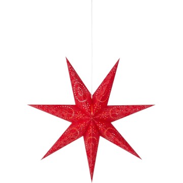 Markslöjd 700120 - Weihnachtsdekoration ARATORP 1xE14/25W/230V Ø 75 cm rot