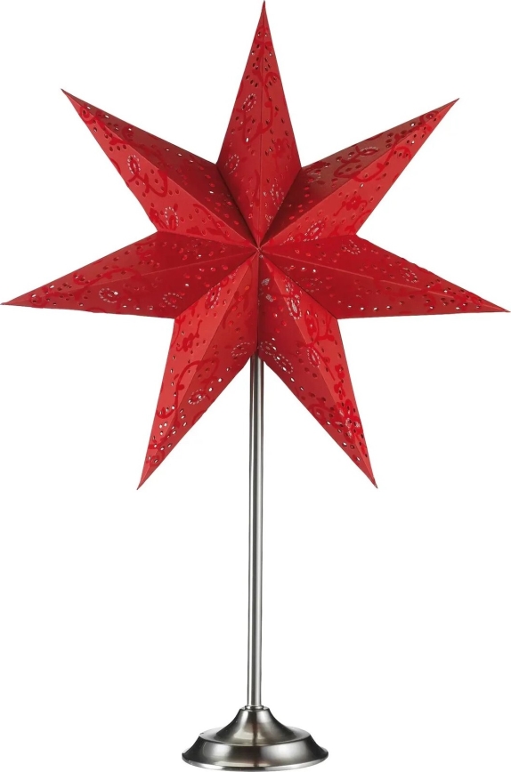 Markslöjd 700123 - Weihnachtsdekoration ARATORP 1xE14/25W/230V rot