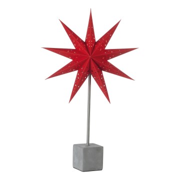 Markslöjd 702223 - Weihnachtsdekoration HARD 1xE14/25W/230V rot