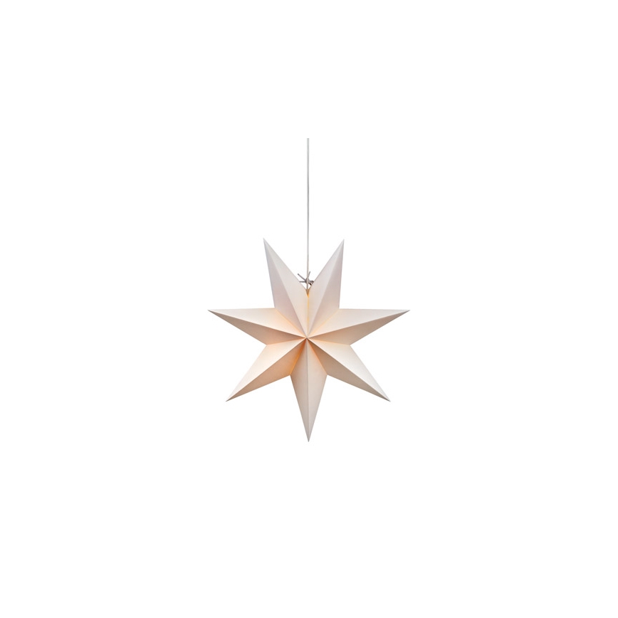 Markslöjd 703120 - Weihnachtsdekoration DUVA 1xE14/25W/230V d 45 cm weiß