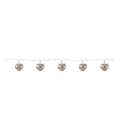 Markslöjd 703174 - LED-Weihnachts-Lichterkette MILLA 10xLED/3xAA 2,1m warmweiß
