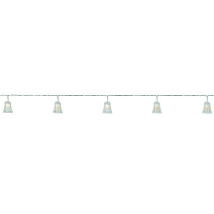 Markslöjd 703237 - LED Weihnachtskette BELL 10xLED/0,5W/4,5V