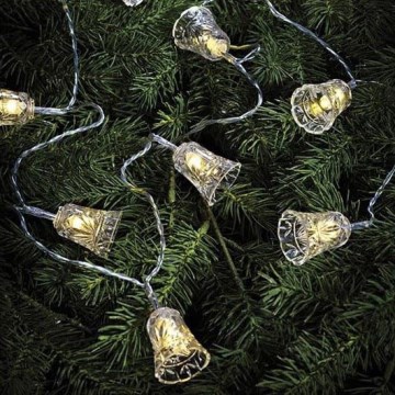 Markslöjd 703237 - LED Weihnachtslichterkette BELL 10xLED 2,1m