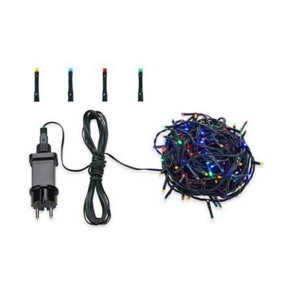 Markslöjd 703358 - LED-Außen-Lichterkette SKEN 80xLED 13m IP44 mehrfarbig