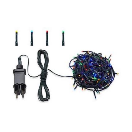 Markslöjd 703358 - LED-Weihnachtskette für den Außenbereich SKEN 80xLED 13m IP44 multicolor