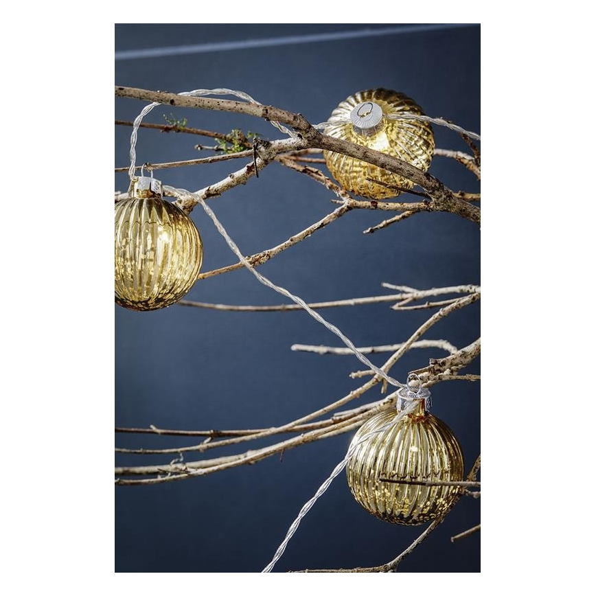 Markslöjd 703781 - LED Weihnachtskette BIGSOLO 10xLED/0,6W/4,5V