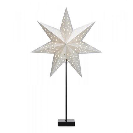 Markslöjd 704455 - Weihnachtsdekoration  SOLVALLA 1xE14/25W/230V silber 69 cm