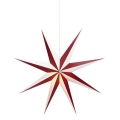Markslöjd 704523 - Weihnachtsdekoration  ALVA 1xE14/25W/230V rot/weiß 75 cm