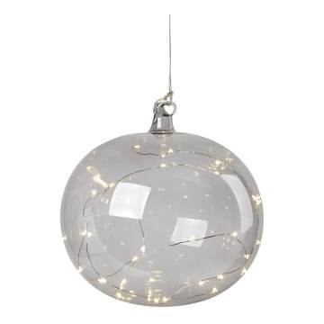 Markslöjd 704863 - LED Weihnachtsdeko LINA 20xLED/0,6W/4,5V grau