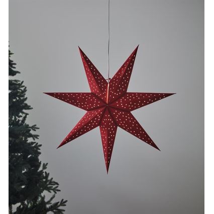 Markslöjd 704902 - Weihnachtsdekoration CLARA 1xE14/6W/230V 75 cm rot