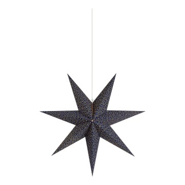 Markslöjd 705317 - Weihnachtsdekoration BAROQUE 1xE14/25W/230V Ø 75 cm blau