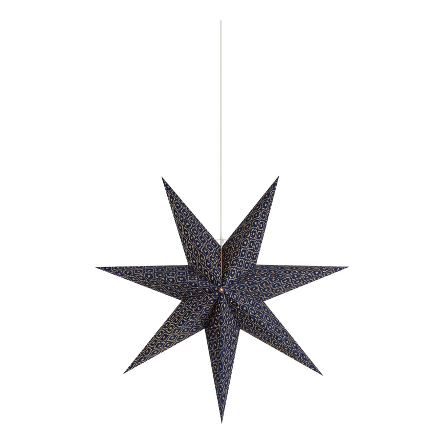 Markslöjd 705317 - Weihnachtsdekoration BAROQUE 1xE14/25W/230V Ø 75 cm blau