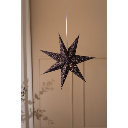 Markslöjd 705317 - Weihnachtsdekoration BAROQUE 1xE14/25W/230V Ø 75 cm blau