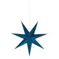 Markslöjd 705487 - Weihnachtsdekoration VELOURS 1xE14/6W/230V 75 cm blau