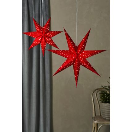 Markslöjd 705608 - LED-Weihnachtsdekoration BLINK LED/0,2W/3xAA Ø 45 cm rot