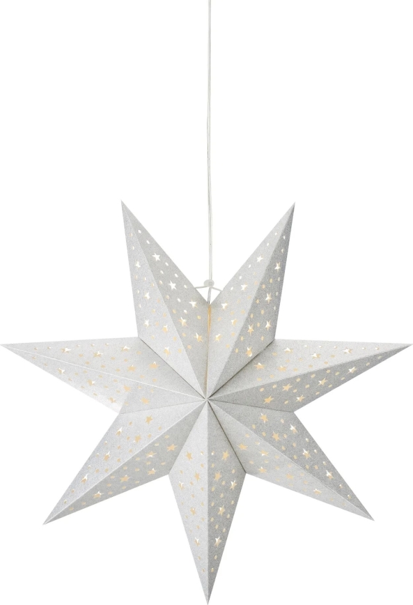 Markslöjd 705612 - LED-Weihnachtsdekoration BLANK LED/0,2W/3xAA Ø 45 cm silber
