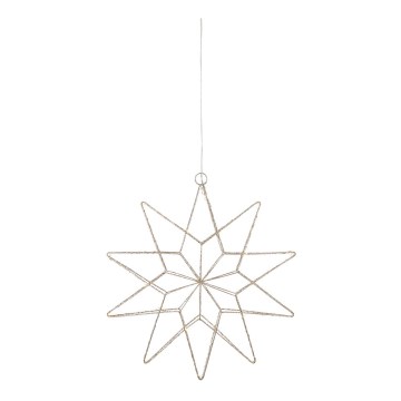 Markslöjd 705751 - LED-Weihnachtsdekoration GLEAM LED/0,6W/3xAA golden