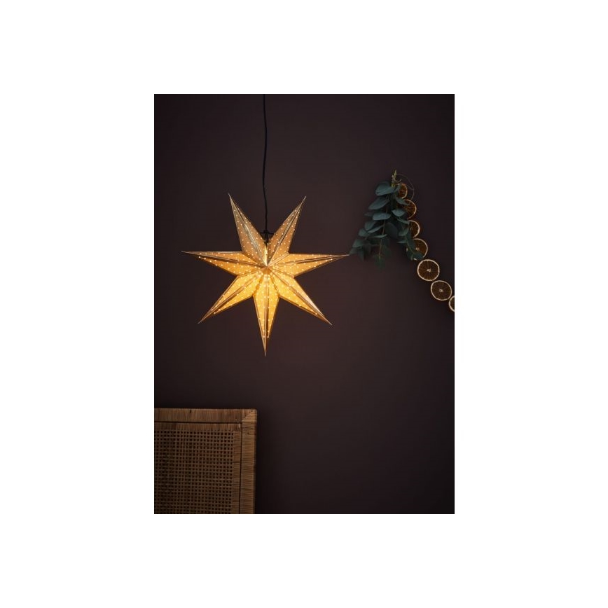 Markslöjd 705791 - Weihnachtsschmuck GLITTER 1xE14/25W/230V d. 45 cm gold