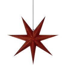 Markslöjd 705808 - Weihnachtsdekoration EMBLA 1xE14/25W/230V d 75 cm rot