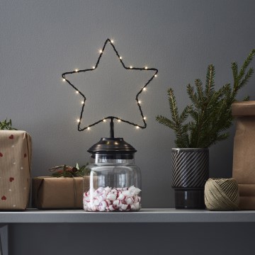 Markslöjd 705854 - LED-Weihnachtsdekoration SWEETIE LED/0,45W/3xAA Stern