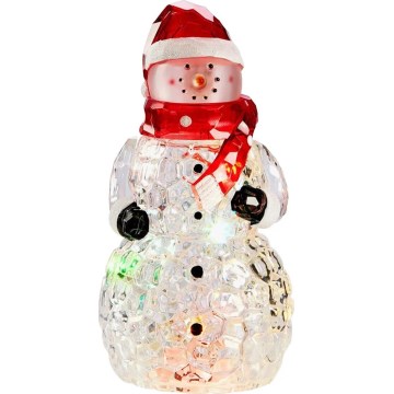 Markslöjd 706045 - LED Weihnachtsdekoration HENRY LED/0,06W/3xAAA Schneemann