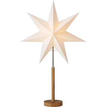 Markslöjd 706213 - Weihnachtsdekoration SPERANZA 1xE14/6W/230V Ø 45 cm Kiefer/cremefarben