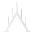 Markslöjd 706222 - Weihnachtsleuchter ARIELE 5xE10/3W/230V Kiefer/Weiß