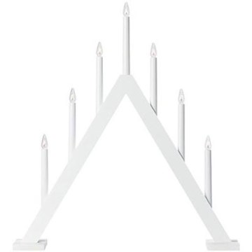 Markslöjd 706225 - Weihnachtsleuchter ARIELE 7xE10/3W/230V weiß