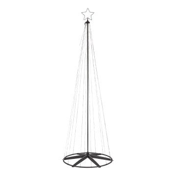 Markslöjd 706330 - LED-Außen-Weihnachtsdekoration ABETO 380xLED/3,6W/230V 3m IP44 schwarz