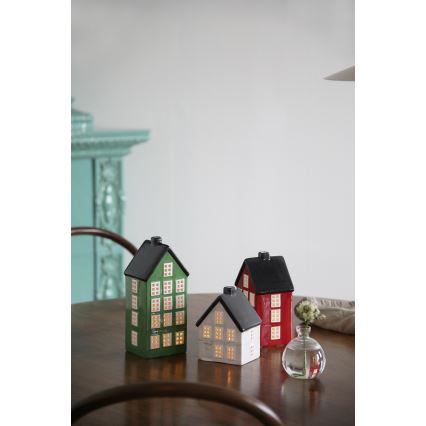 Markslöjd 706348 - Set mit 3 dimmbaren, wiederaufladbaren LED-Weihnachtsdekorationen PORTREE LED/0,1W/3,7V 150 mAh + Fernbedienung