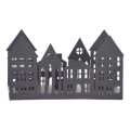 Markslöjd 706364 - LED Weihnachtsleuchter YORK 3xLED/0,1W/1xCR2032 schwarz