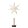 Markslöjd 706493 - LED wiederaufladbare Weihnachtsdekoration NOELLA LED/0,5W/3,7V 2000 mAh braun/weiß