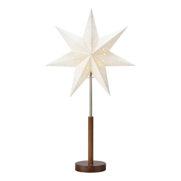Markslöjd 706493 - LED wiederaufladbare Weihnachtsdekoration NOELLA LED/0,5W/3,7V 2000 mAh braun/weiß