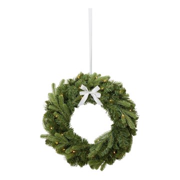 Markslöjd 706541 - LED-Außen-Weihnachtskranz VINTRA LED/3W/3xAA Ø 60 cm IP44 warmweiß