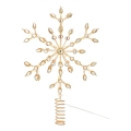 Markslöjd 706556 - LED-Christbaumspitze GLINA LED/2,16W/2xAA goldfarben