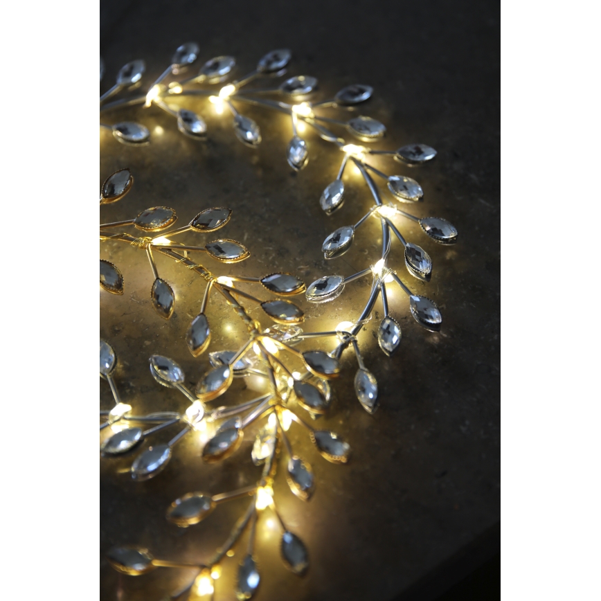 Markslöjd 706558 - LED Weihnachtsdekoration ARIA LED/3,12W/2xAA goldfarben