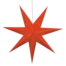 Markslöjd 8101,130 - Weihnachtsdekoration SATURNUS 1xE14/25W/230V pr. 75 cm rot