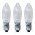 Markslöjd 8263 - SET 3x Hochleistungs- Weihnachts-Glühlampe TOPPLAMPA E10/3W/34V
