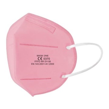 Maske One Kinder Atemschutzmaske FFP2 NR - CE 0370 rosa 1St.